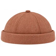 Docker Cooper Chevron Rust Beanie - Traclet Reference: 24474| Chapellerie Traclet
