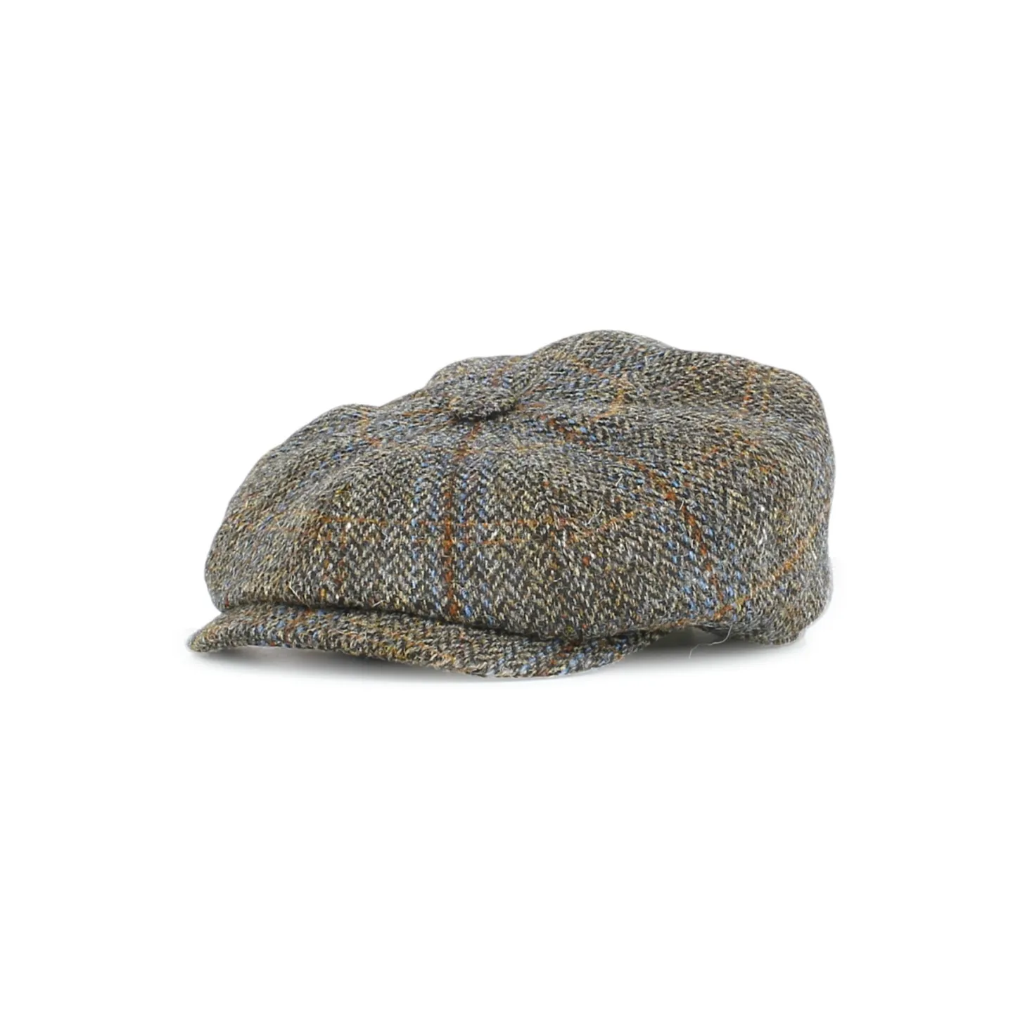 Harris Tweed 8-Panel Cap – City Sport -Ref24396