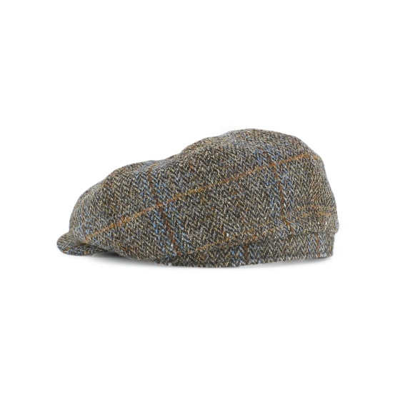 8-Panel Harris Tweed Cap - City Sport