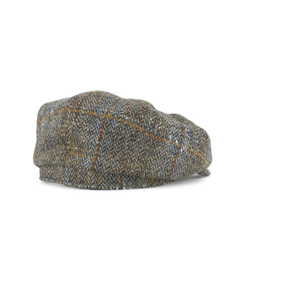 8-Panel Harris Tweed Cap - City Sport