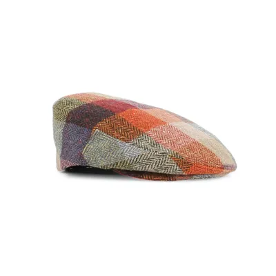 Flat Cap Plaid Virgin Wool - City Sport Reference: 2817 | Traclet Hat Shop