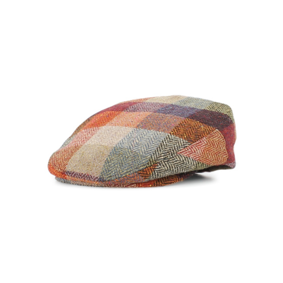 Flat Cap Plaid Virgin Wool - City Sport
