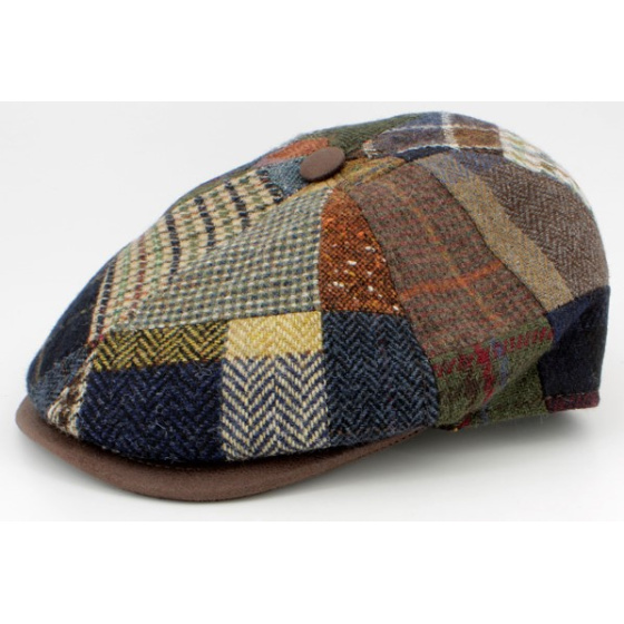 Casquette Plate America Patchwork - Traclet
