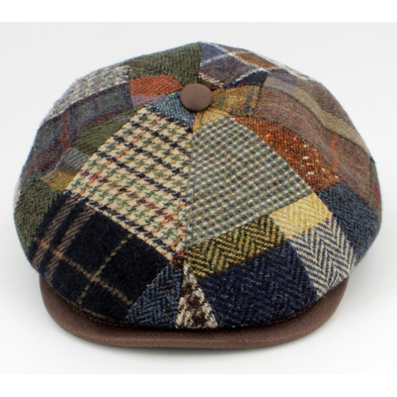 Casquette Plate America Patchwork - Traclet