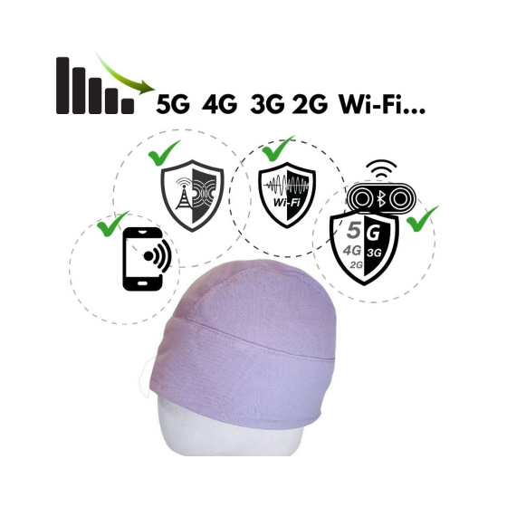 Anti-Radiation Beanie Made In France - Natur'Onde