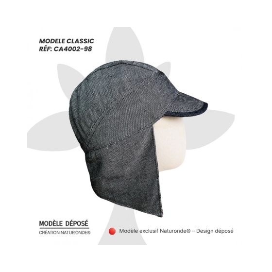 Anti-radiation cap with ear cover, neck cover and side protection