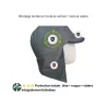 Anti-radiation cap with ear cover, neck cover and side protection - ref 24492