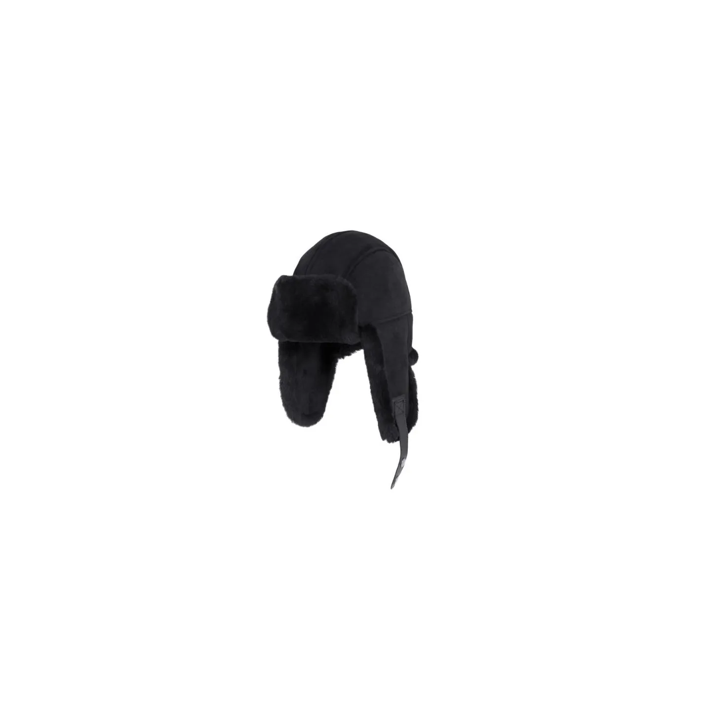Chapka Cuir Nansen Noire - Traclet