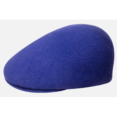Seamless Wool 507 Blue Cap - Kangol Reference: 24495| Traclet Hat Shop