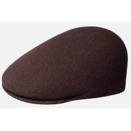 Seamless Wool 507 Brown Cap - Kangol