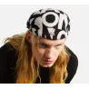 Superfan 504 Flat Cap Black & White - Kangol reference 24497 - Traclet hat shop