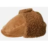 Cozy Bugatti Flat Cap with Ear Flaps Camel - Kangol Reference: 24505| Chapellerie Traclet