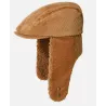 Casquette Cozy Bugatti Cache Oreille Camel - Kangol Reference : 24505| Chapellerie Traclet