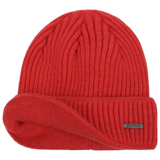 Bonnet Parkman Tricot Corail - Stetson