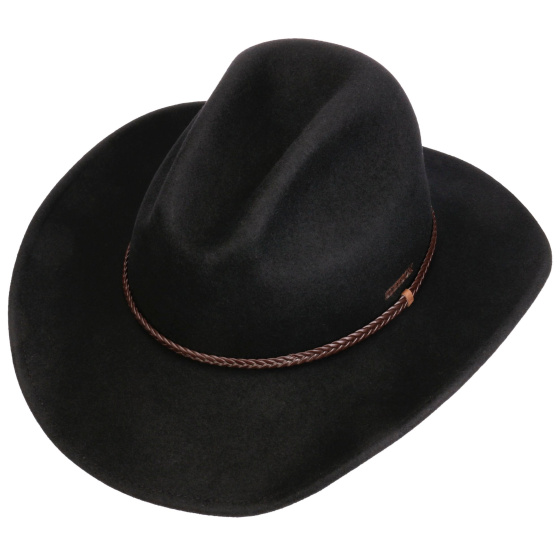 Chapeau Western Bolzano Feutre Noir - Stetson