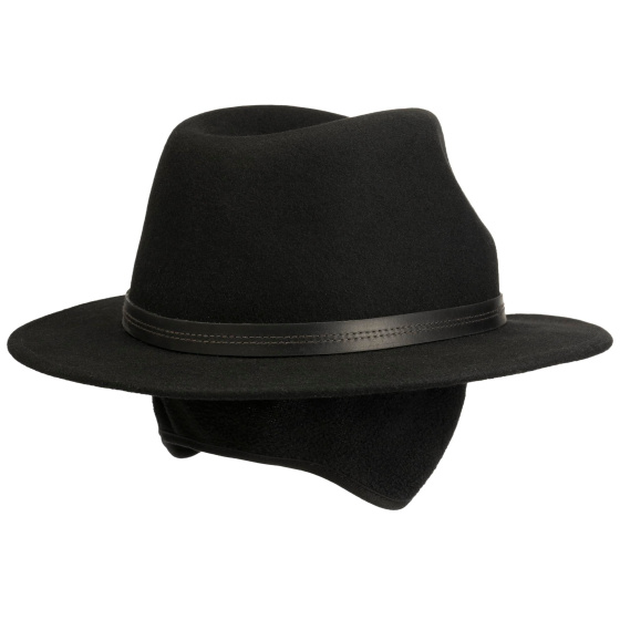 Chapeau Shildon Traveller Woolfelt Noir - Stetson
