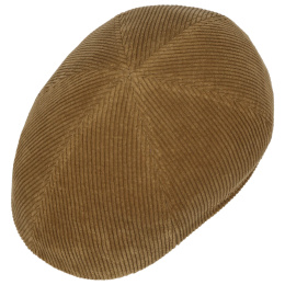 Dakota Corduroy Beige Duckbill Cap - Stetson