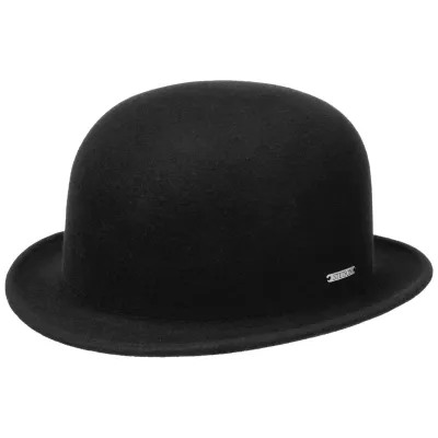 Chapeau Melon Woolfelt Noir - Stetson