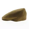 Flat cap cashmere camel