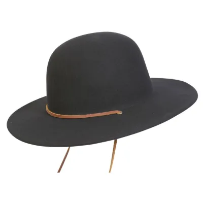 Capeline Cheyenne Feutre Noir - Traclet