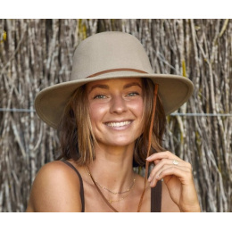 Capeline Cheyenne Feutre Beige - Traclet