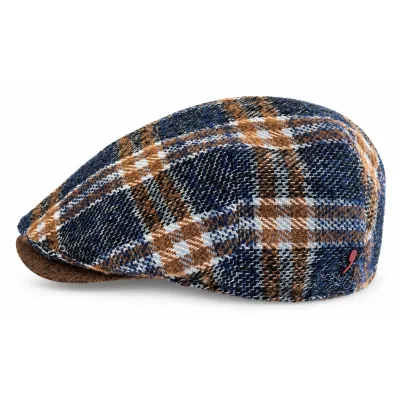 Lonio Wool Flat Cap - Alfonso d'Este, Ref. 24574| Traclet Hat Shop
