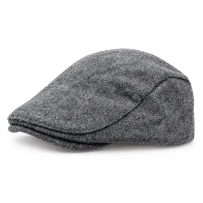 Siena Gray Flat Cap – Traclet, ref. 24577, Traclet Hat Shop
