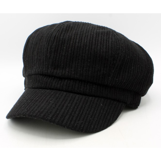 Bristol Velvet Newsboy Cap - Traclet