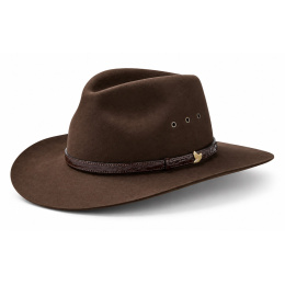 Traveller Angler Loden Fur Felt Hat - Akubra