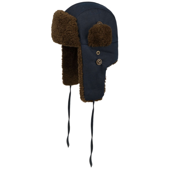 Lapeer Hatfield Blue Trapper Hat - Stetson