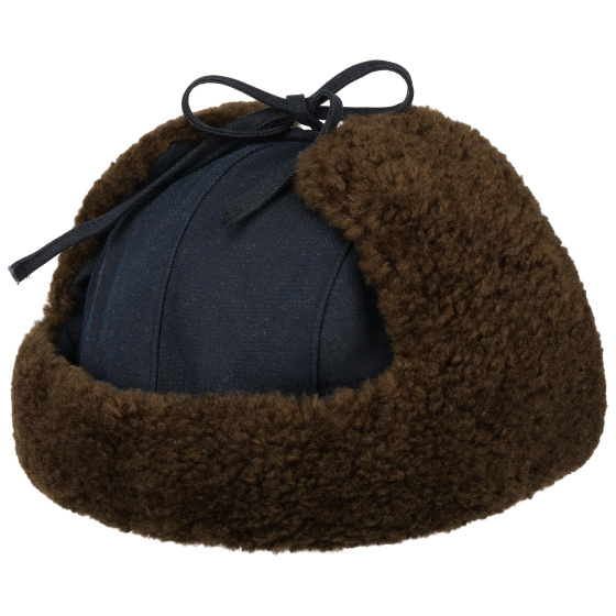 Lapeer Hatfield Blue Trapper Hat - Stetson