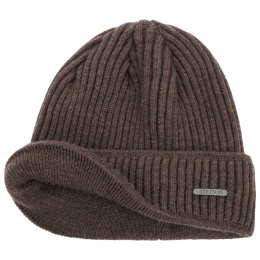 Parkman Brown Knit Beanie - Stetson