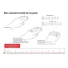 Gants de Conduite Cuir & Coton Marron - Glove Story Reference : 8908 | Chapellerie Traclet