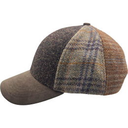 Casquette Baseball Patchwork Highland Marron – Traclet