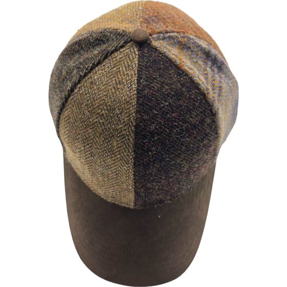 Brown Highland Patchwork Baseball Cap – Traclet