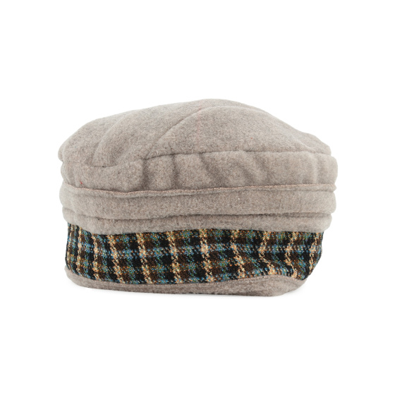 Tweed Fleece Toque - Made in France