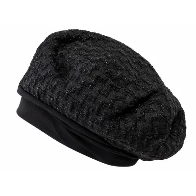 Béret Femme Vendome Noir - Traclet