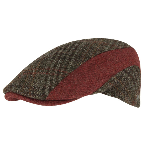 Casquette Plate Foresta Harris Tweed Laine - Traclet