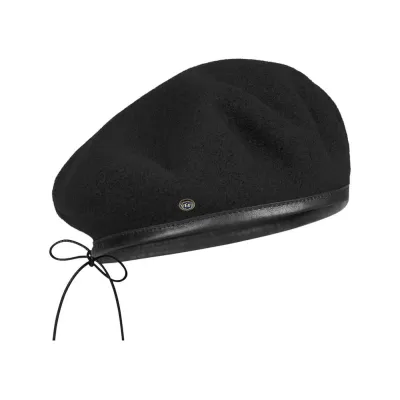Rosa Black Basque Beret - Heritage by Laulhère Reference: 12683 | Chapellerie Traclet