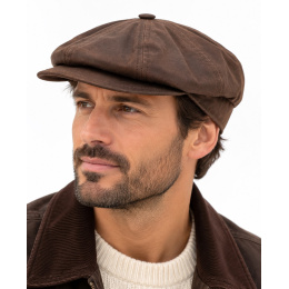 Casquette Hatteras Camden Imperméable Marron - Traclet