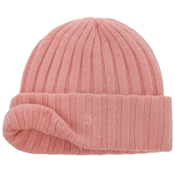 Surth Pink Cashmere Beanie - Stetson