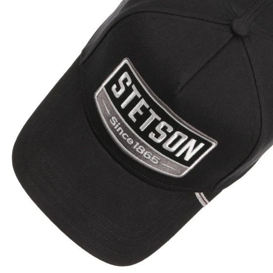 Black Cotton American Legacy Baseball Cap – Stetson
