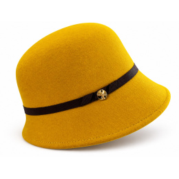 Chapeau Cloche Zaus Feutre Laine Soleil - Traclet