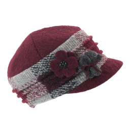 Casquette Gavroche Élise Bordeaux - Traclet