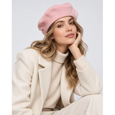 Béret L'Authentique Rose Pale - Laulhère
