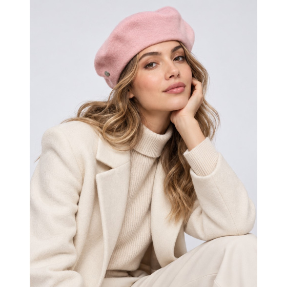 Béret L'Authentique Rose Pale - Laulhère