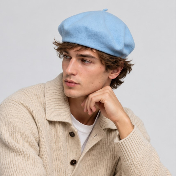 Beret L'Authentique Sky Blue - Laulhère