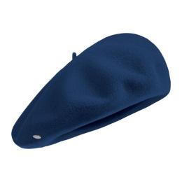 Authentic Blue Wool Beret - Laulhère