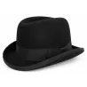 Chapeau Homburg Churchill Feutre Noir – Traclet Reference : 24718| Chapellerie Traclet