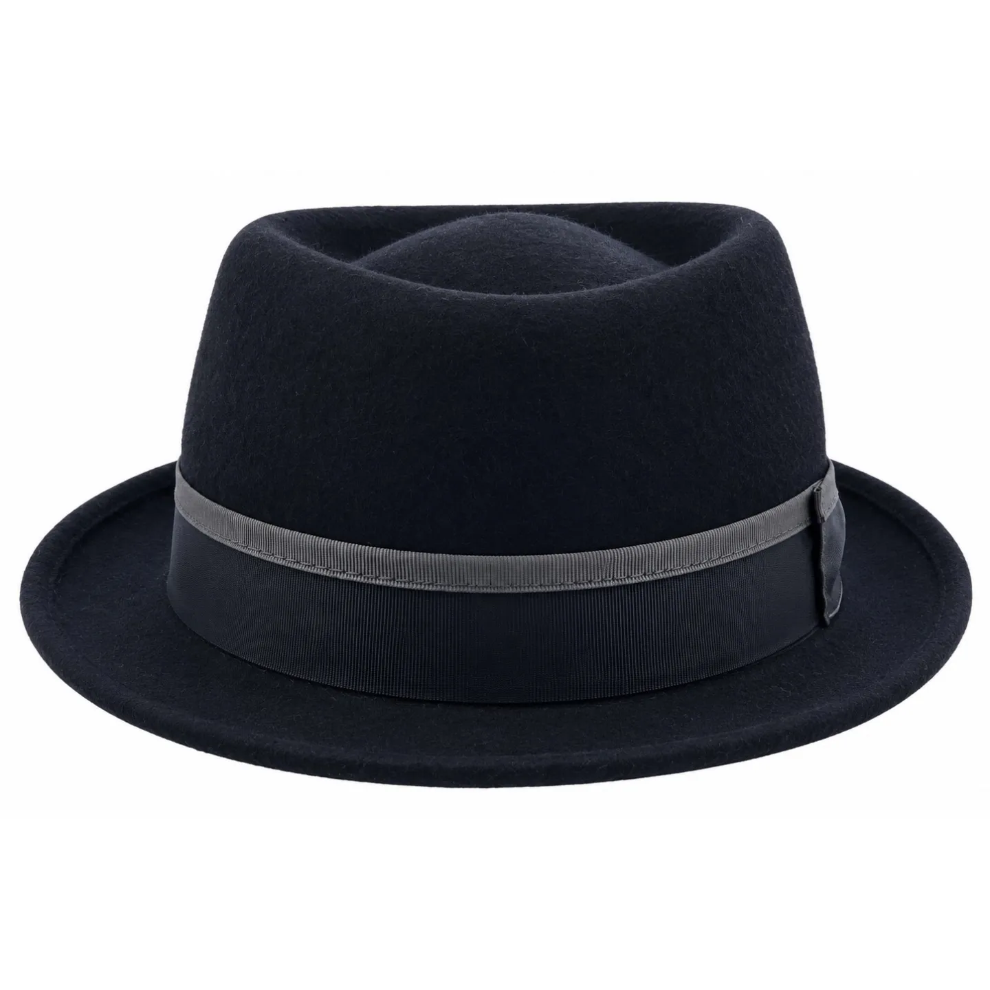 Black Wool Porkpie Hat - Traclet Reference: 17402 | Traclet Hat Shop